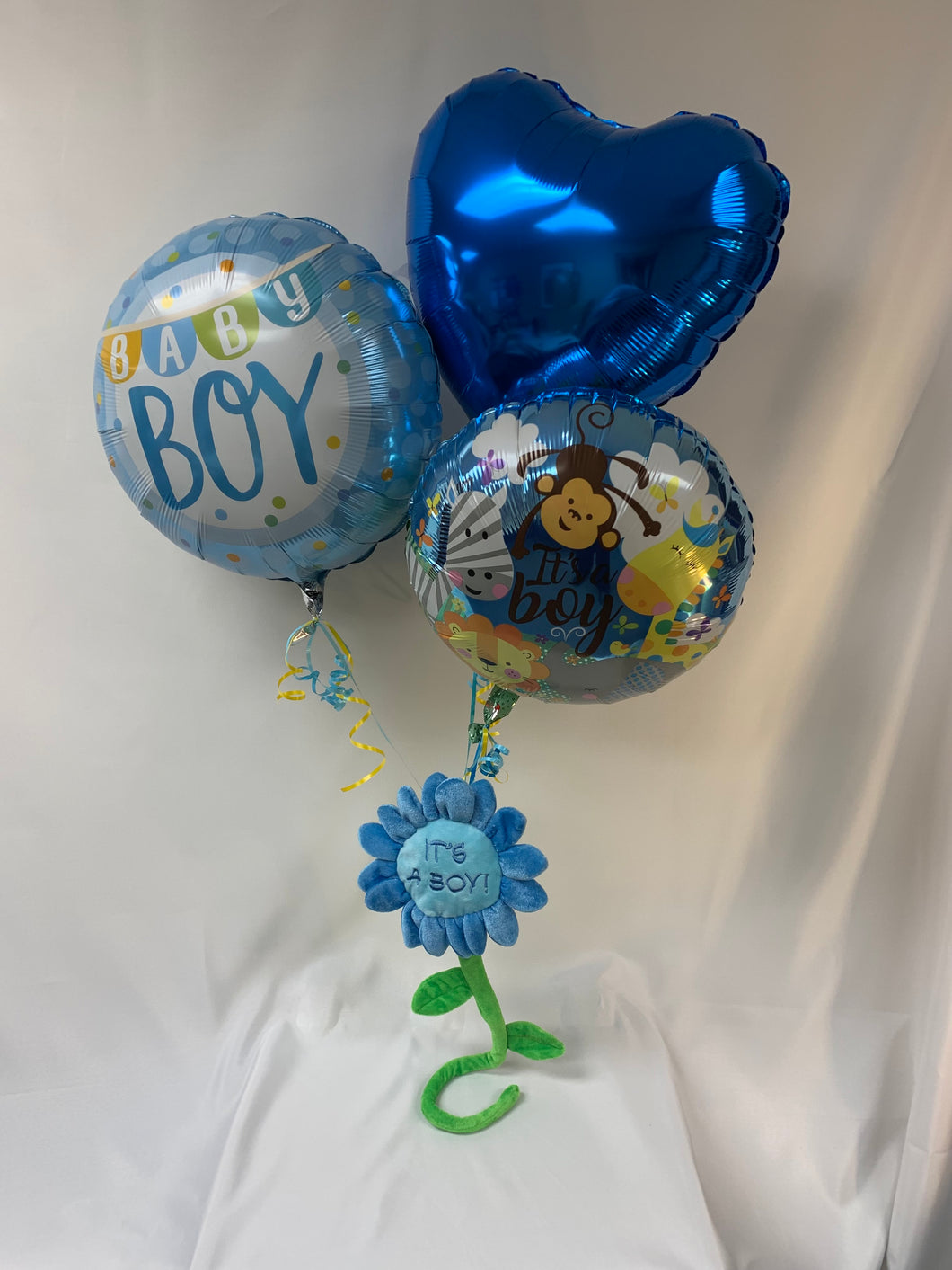 Baby Boy Balloon Bouquet