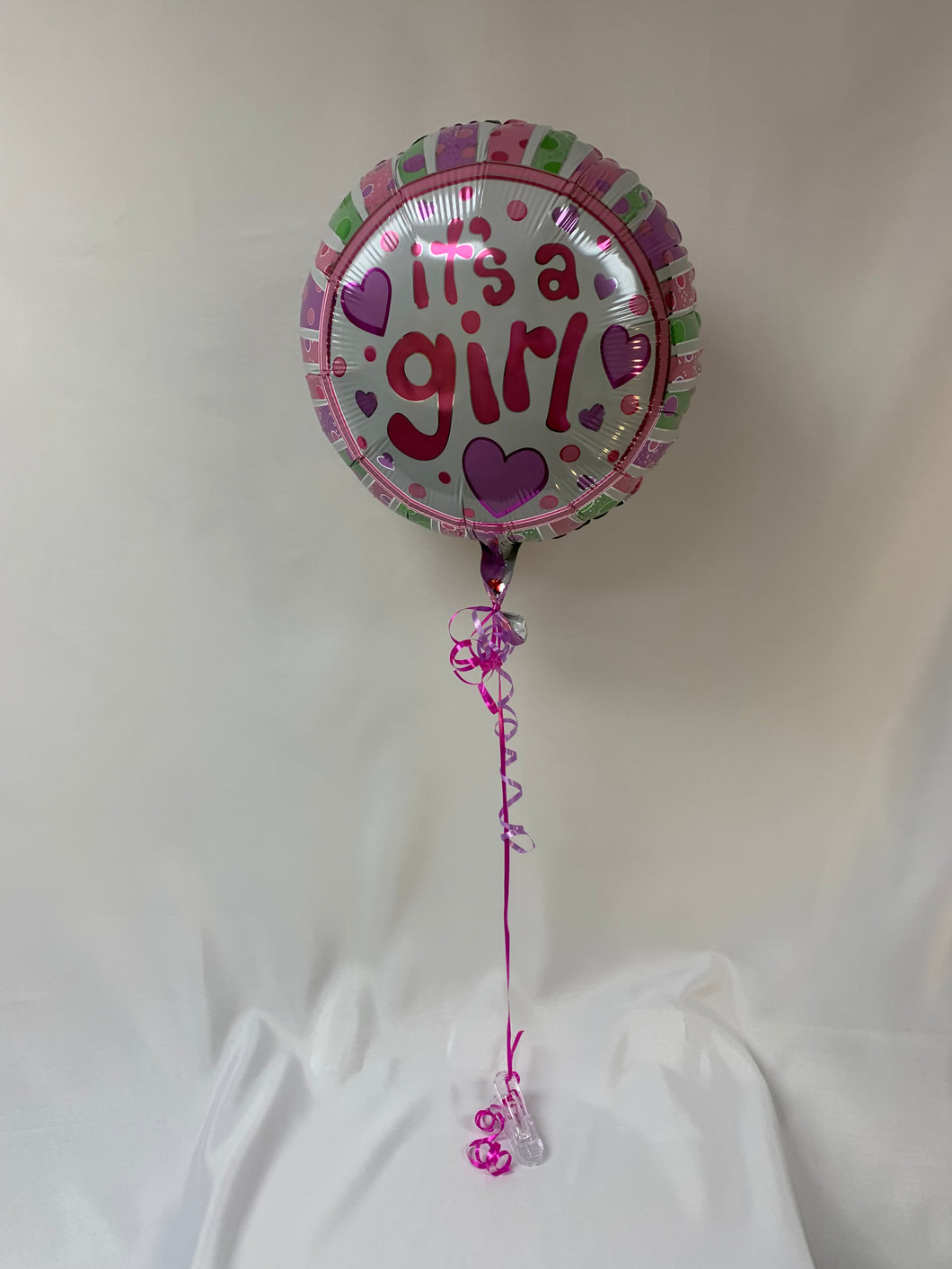 Baby Girl Mylar Balloon